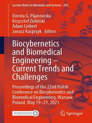 cover image of Biocybernetics and Biomedical Engineering – Current Trends and Challenges